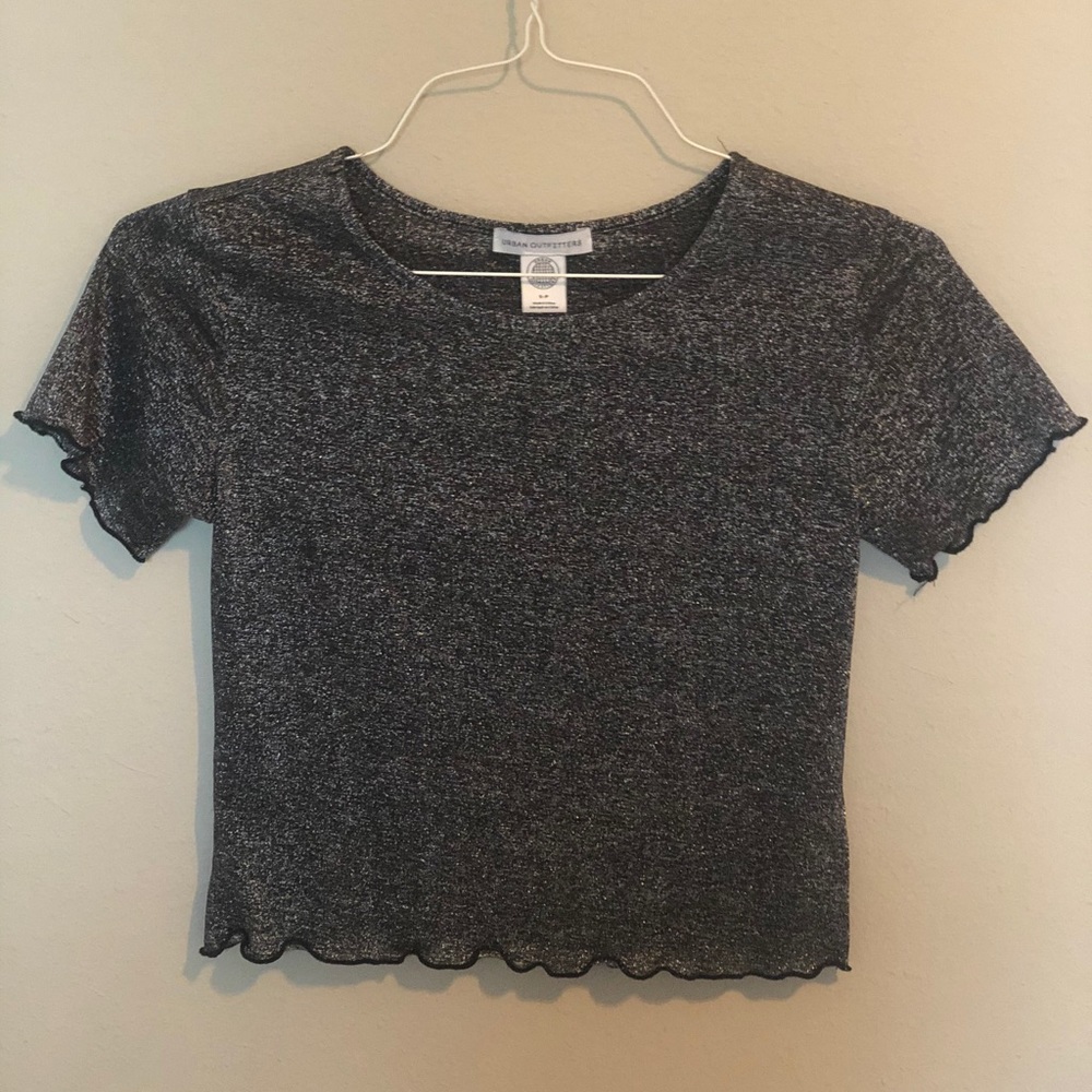 SOLD Sparkly UO Crop Top